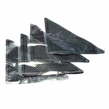 4Pcs Home Floor Rug Carpet Mat Grippers Anti Slip Self-adhesive Tri Sticker Reusable Washable Silicone Grip