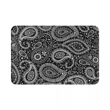 Bohemian Art Paisley And Polyester Doormat Rug carpet Mat Footpad Non-slip durable Corridor Kitchen Bedroom balcony