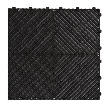 PP 400mm x 400mm DIY Friendly High Duty Plastic Car Garage Floor Tiles