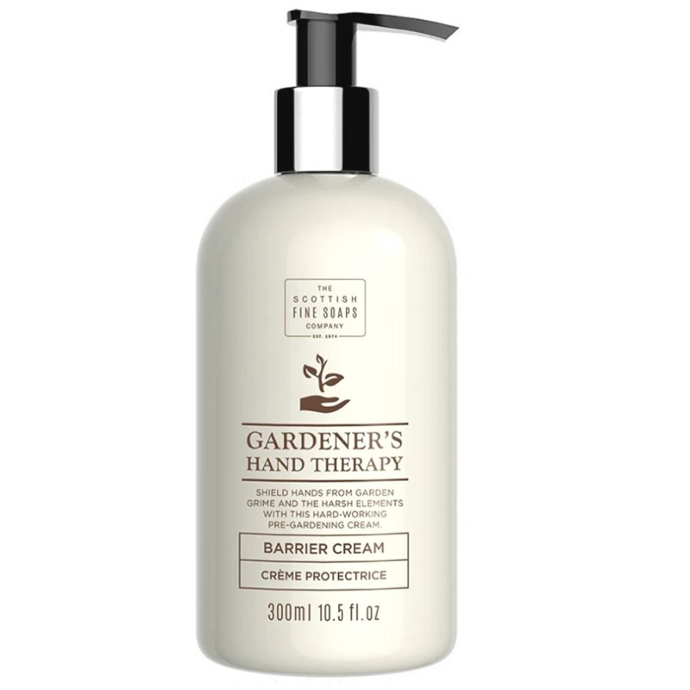 Gardener's Hand Therapy Barrier Cream (300ml) by Scottish Fine Soaps