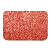 Large Grain Brown Leather Texture Front Door Mat Anti-Slip Indoor Waterproof 3D Pattern Doormat Living Room Entrance Rug Carpet
