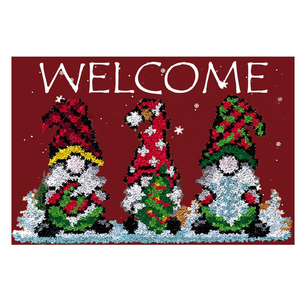 Christmas Dwarf Pattern Childrens Bedside Fluffy Floor Household Mat Carpet Carpets Kitchen Rug Door Room Living A4U2