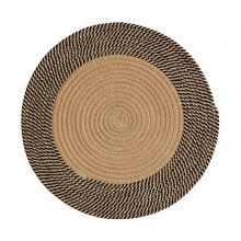 Floor Mat Vintage Non-slip Round Retro Protective Dustproof Indoor Japan Style Woven Floor Carpets Party Decor