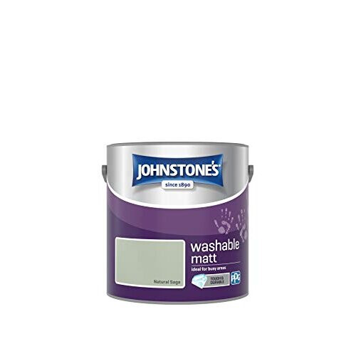 Johnstone's Washable Paint Natural Sage Matt Finish Emulsion