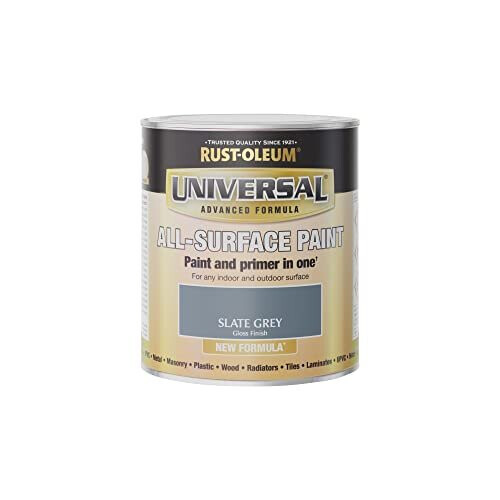 Rust-Oleum Rust-Oleum Universal Gloss Slate Grey 750ml AMZ0117 2