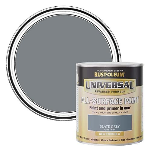 Rust-Oleum Rust-Oleum Universal Gloss Slate Grey 750ml AMZ0117