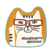 Japanese Cat Soft Non-slip Bathroom Bedroom Home Floor Mat Small Carpet Bedside Blanket Shaped Living Room