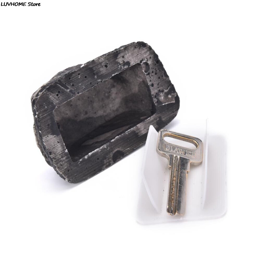 Outdoor Garden Key Box Rock Hidden Hide In Stone Security Safe Storage Hiding Drop 885666706035