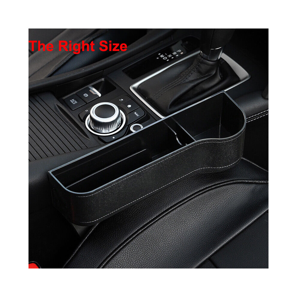 Car Seat Slit Gap Storage Boxes Catcher Box Waterproof Pocket Organizer Phone Cup Holder Multicoloured 885666705748