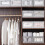 2Size Multi-function Non Woven Storage Box Foldable Household Clothing Organizer Box Space-saving Wardrobe Sundries Storage Case 3