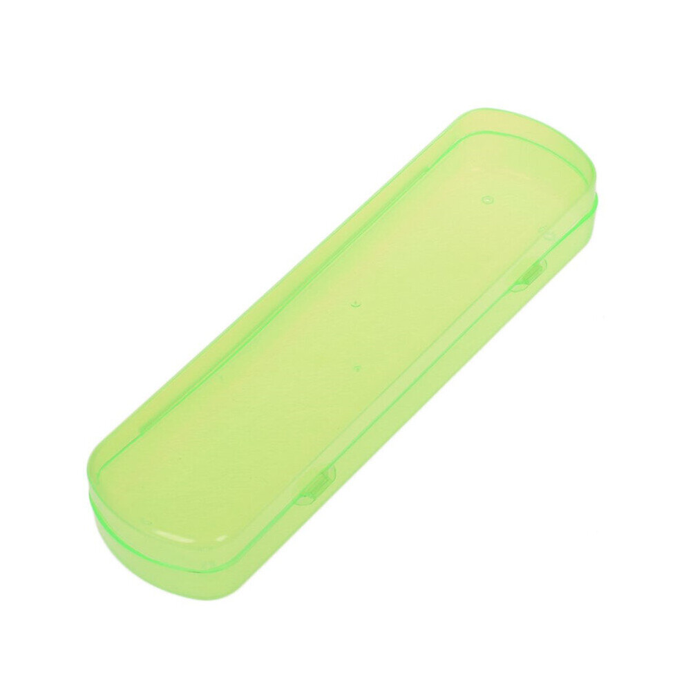 Green Modern Portable Candy Colors Hygienic Travel Camping Toothpaste Toothbrush Holder Protect Case Storage Box