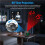 LED Projection Alarm Clock Digital LCD Display Voice Talking Weather Snooze USB 8