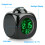 LED Projection Alarm Clock Digital LCD Display Voice Talking Weather Snooze USB 2