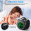 LED Projection Alarm Clock Digital LCD Display Voice Talking Weather Snooze USB 7
