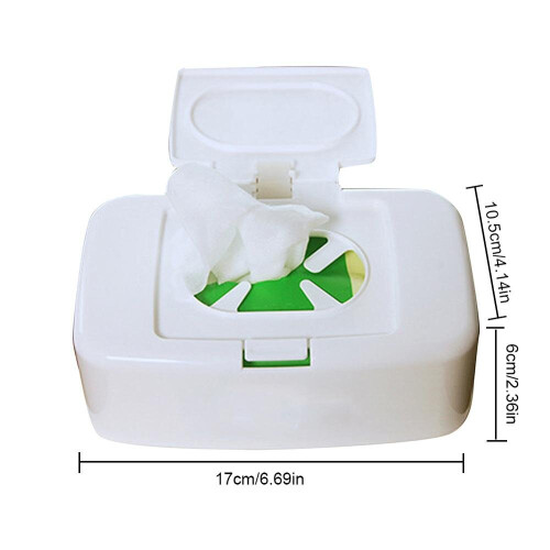 Portable Wet Wipes Storage Box Tissue Box Wipes Dispenser Portable