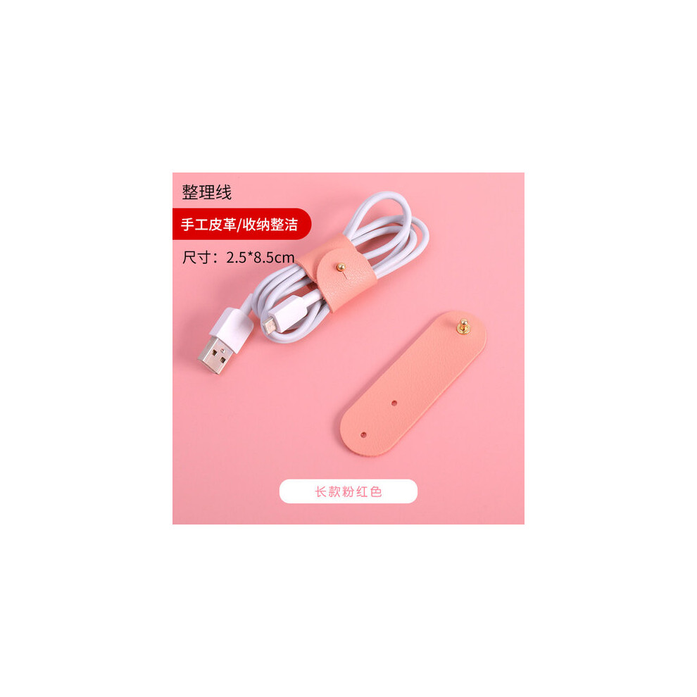 Creative Portable Data Cable Network Cable Storage Cord Manager Earphone Charging Cable Anti-Lost Silicone Cable Tie Strap 885666717048