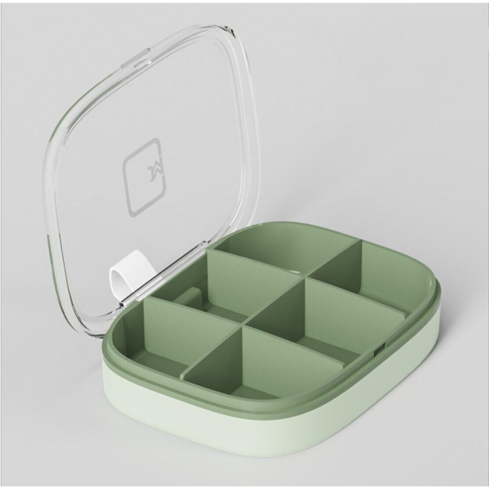 Portable 6 Slots Pill Medicine Box Holder Storage Organizer Container Case Pill Box Splitters Travel Pill Box