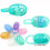 Holder Container 2X Baby Soother Storage Case Pacifier Box Cover Dummy Protable Storage 2