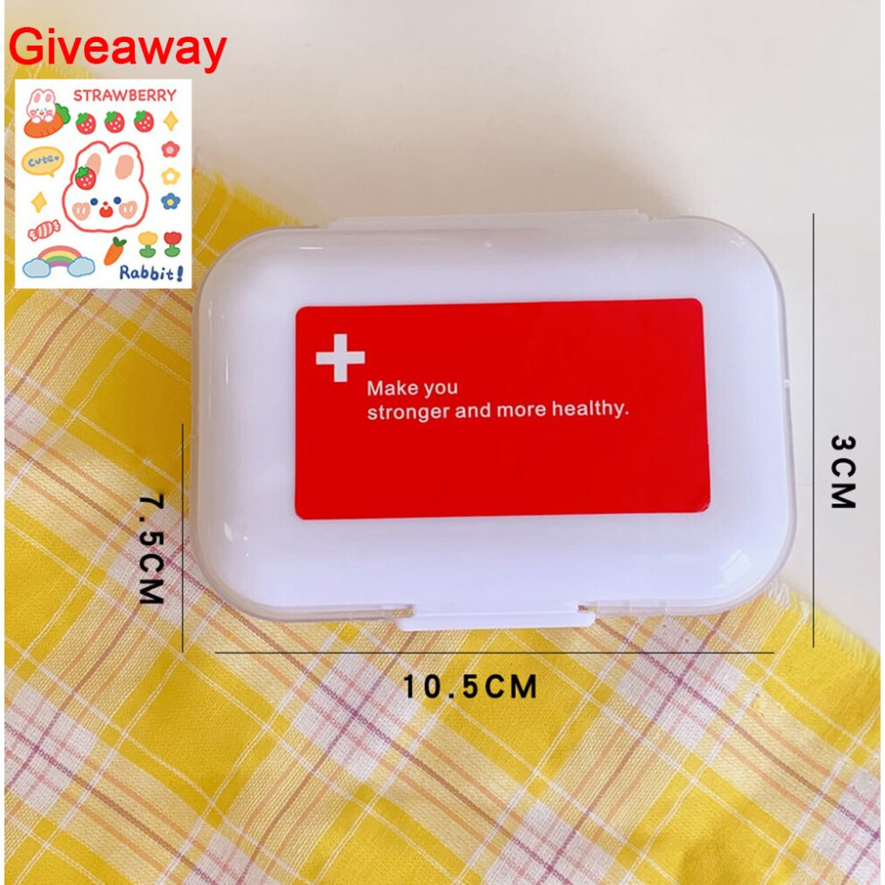 Portable 1PC Pill Medicine Box Holder Storage Organizer Container Case Pill Box Splitters Travel Pill Box