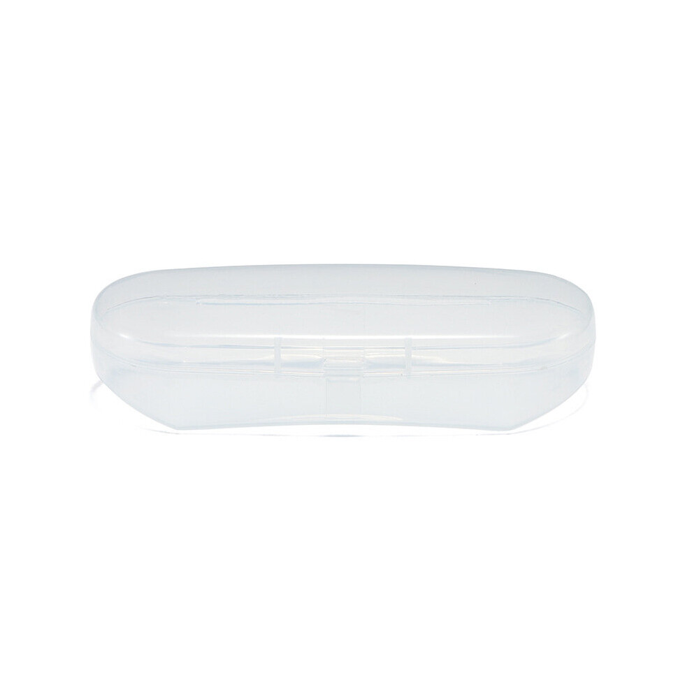 Transparent Glasses Case Portable Plastic Box Waterproof Flat Mirror Myopia Glasses Storage Box Sunglasses Case