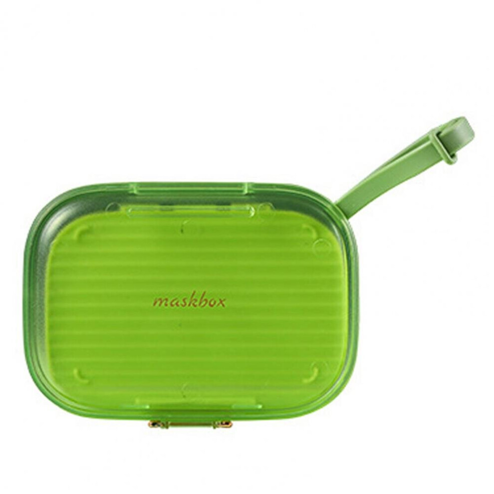 Face Cover Box Dustproof Face Cover Container Reusable Face Cover Container Storage Case 885666729126