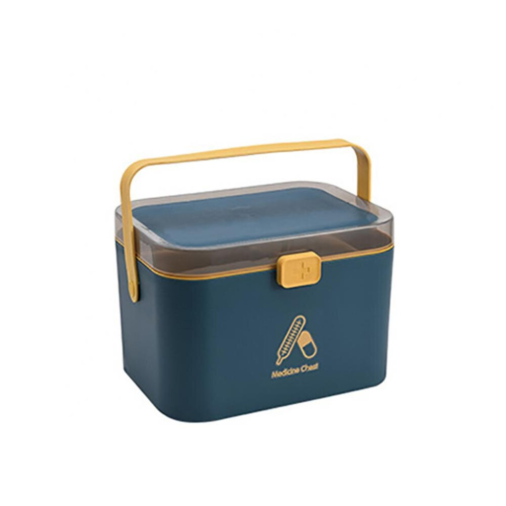 Multicoloured Portable Multi-Layer Home Care First-Aid Medicine Box Storage Case Container