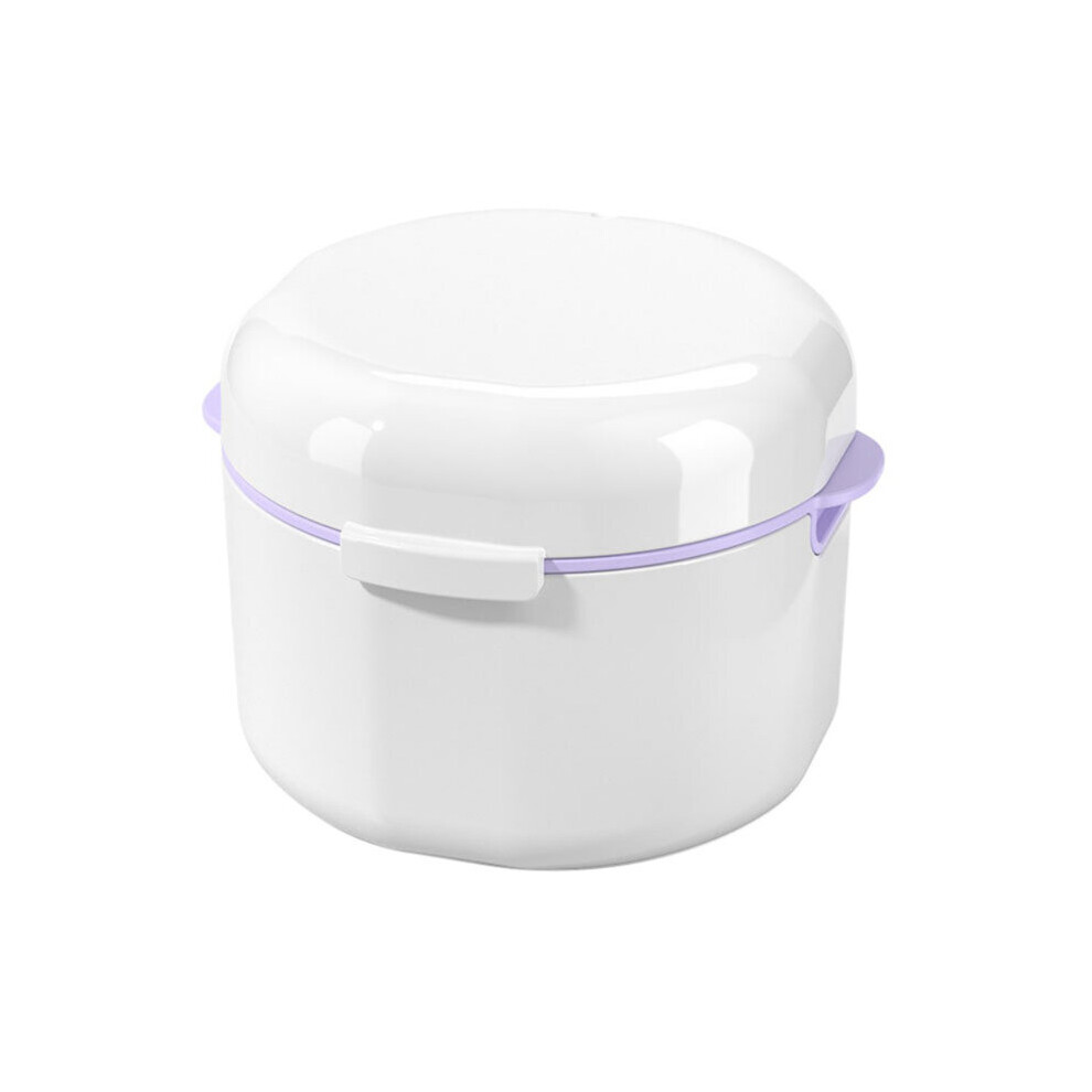 Multicoloured High Orthodontic Retainer Braces Storage Box Soaking Invisible Teeth Denture Cleaning Tooth Portable Storage Case