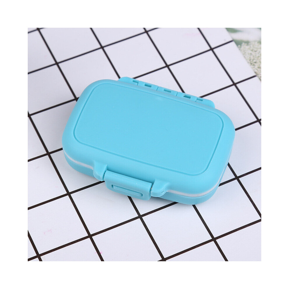 Multicoloured Portable Pill Case Box 3 Compartment Travel Vitamin Divider Container Storage Box Medicine Organizer Individual Compartments