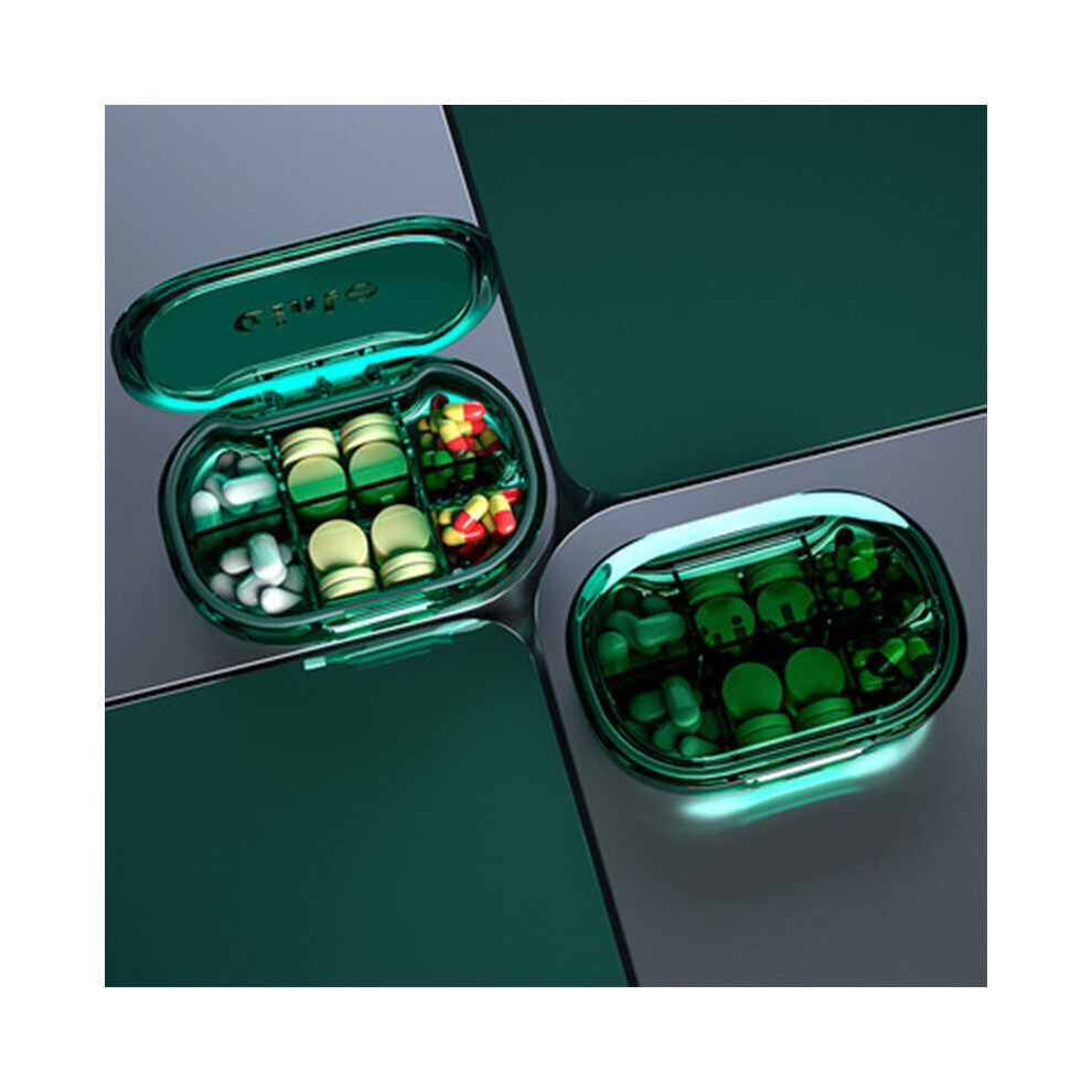 Multicoloured Travel Pill Organizer Moisture Proof Pills Box For Pocket Purse Daily Pill Case Portable Medicine Vitamin Holder Container