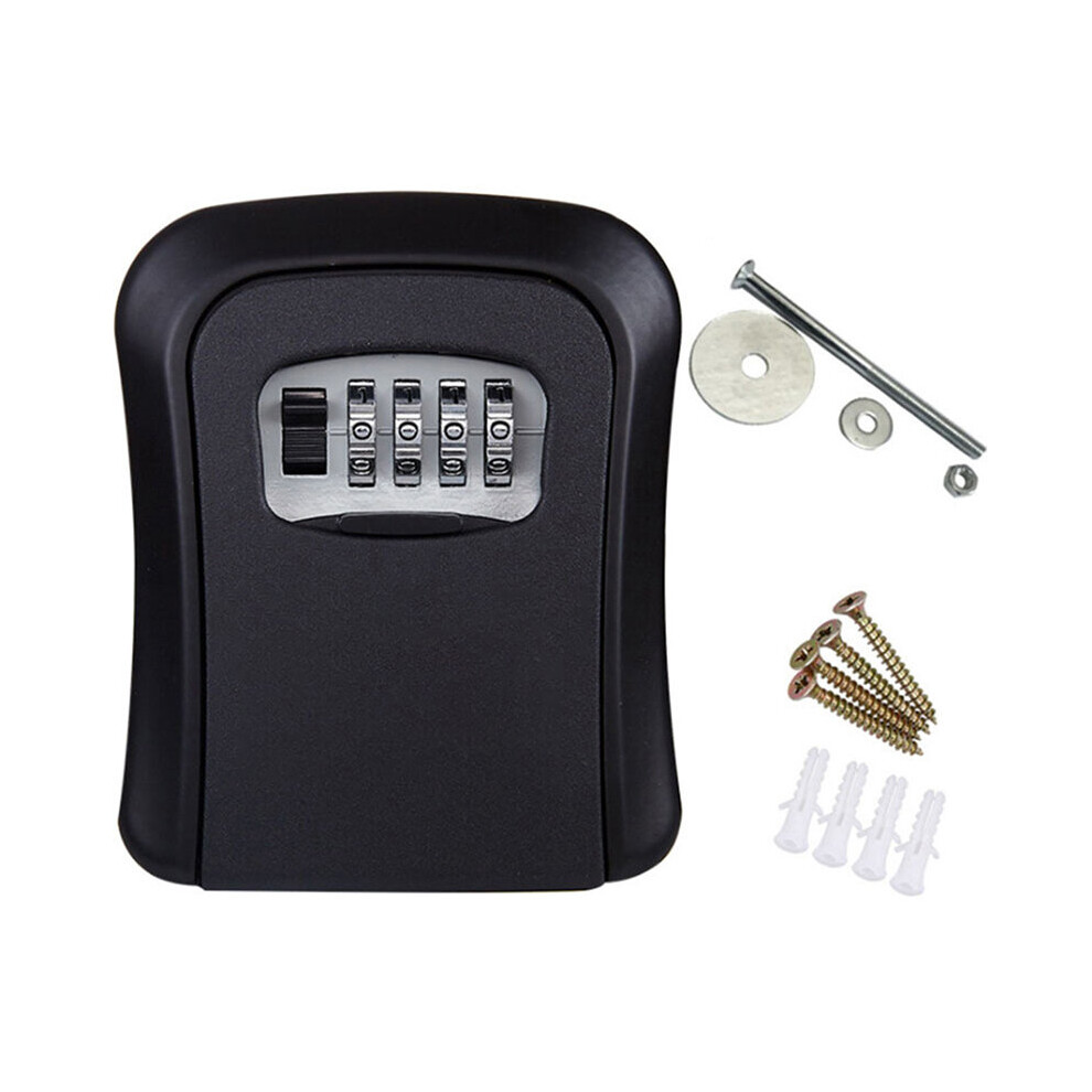 Wall Mount Key Storage Secret Box Organizer Password Security Code Lock 885666737039