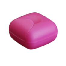Plastic Woman Tampon Storage Box Portable Soap Holder Case for Outdoor Travel container