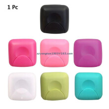 Plastic Woman Tampon Storage Box Container Portable Soap Holder Case for Outdoor Travel Use Organizer