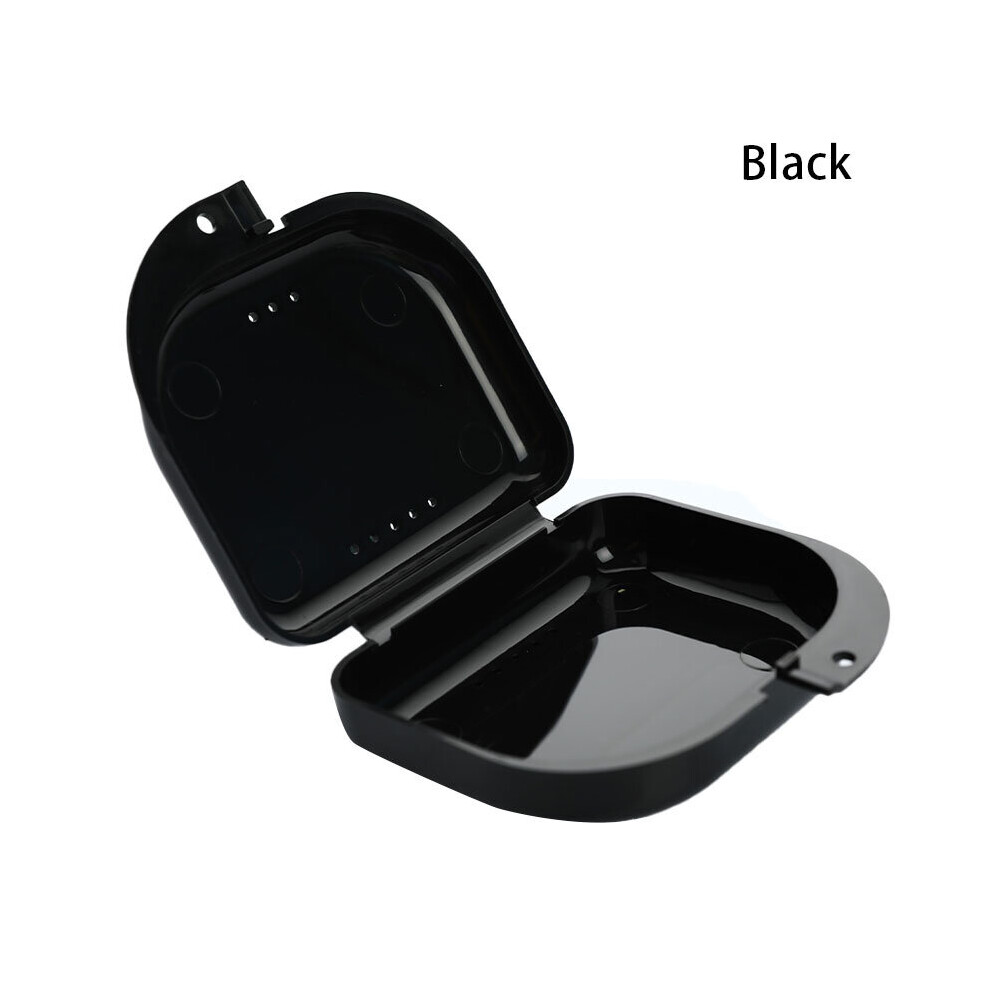 Multicoloured Tooth Retainer Box Braces Container Mouthguard Guard Denture Home Storage Case Cleaner Cleaner Accessories