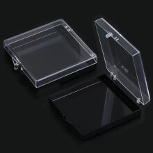 Transparent Nail Art French False Nail Tips Box Bead Storage Case Organizer Container Display Accessories Plastic Container