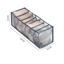 Clothes storage artifact wardrobe clothing jeans separate bag tidying boxes and baskets stacked grid tidying boxes