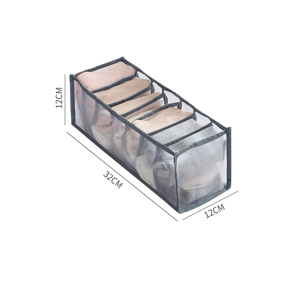 Clothes storage artifact wardrobe clothing jeans separate bag tidying boxes and baskets stacked grid tidying boxes