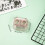 Mini Clear Flip Top Lens Case Travel Soak Storage Container with Bottle 6