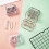 Mini Clear Flip Top Lens Case Travel Soak Storage Container with Bottle 2