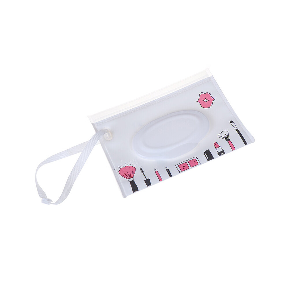 1PCS Reusable Cartoon Print Baby Wet Wipes Bag Wet Wipes Cover Container For Wet Wipes Baby Skin Care Travel Wipes Bag