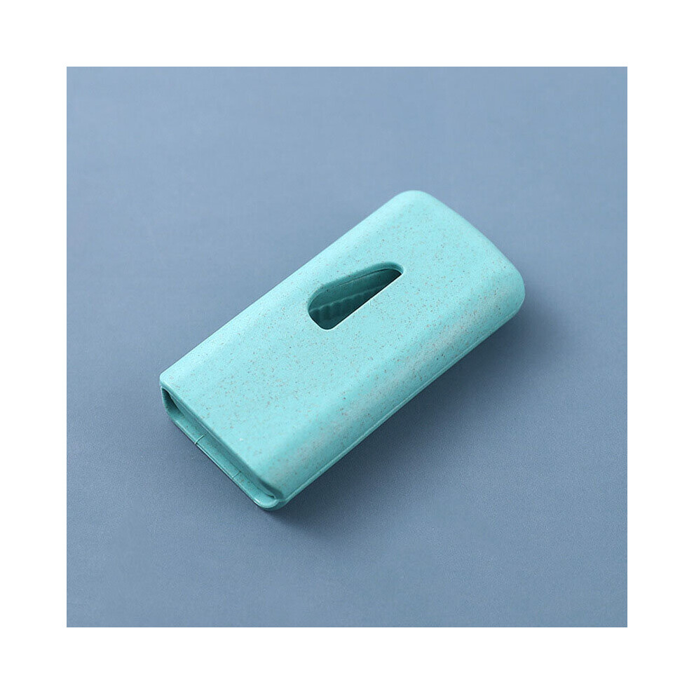 Blue Mini Portable Medicine Pill Holder Tablet Cutter Splitter Pill Compartment Storage Box Pill Tablet Pill Cutter Divider Organizer