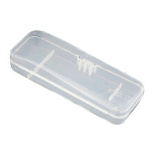 Portable Transparent Plastic Box Men Shaver Storage Box Universal Container Handle Box Shaving Machine Storage Bathroom Supplies