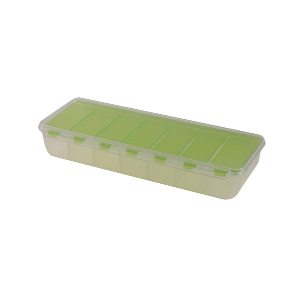 6 Colors Travel Pill Box Portable 7-Day Medicine Box Pills Case Tablet Storage Monthly Pill Organizer Case Pill Home Storage Box