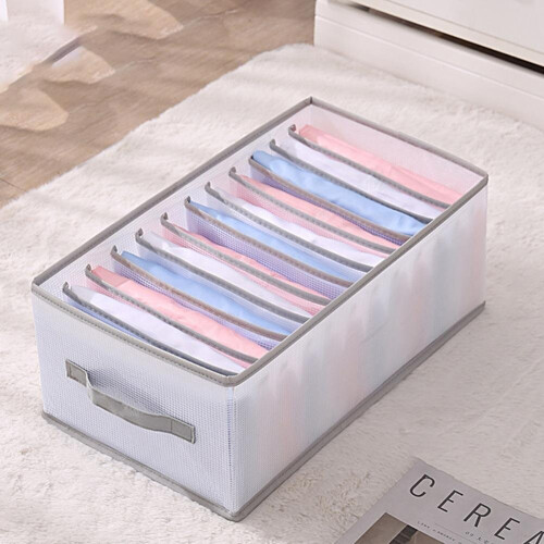 Storage Box Space-saving Storage Basket Fabric Wardrobe Storage Box 2