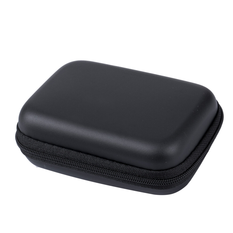 Earphone Wire Storage Case With Mesh Pocket, Portable Zip-Up Data Cable Carrying Box Multicoloured 885666753923