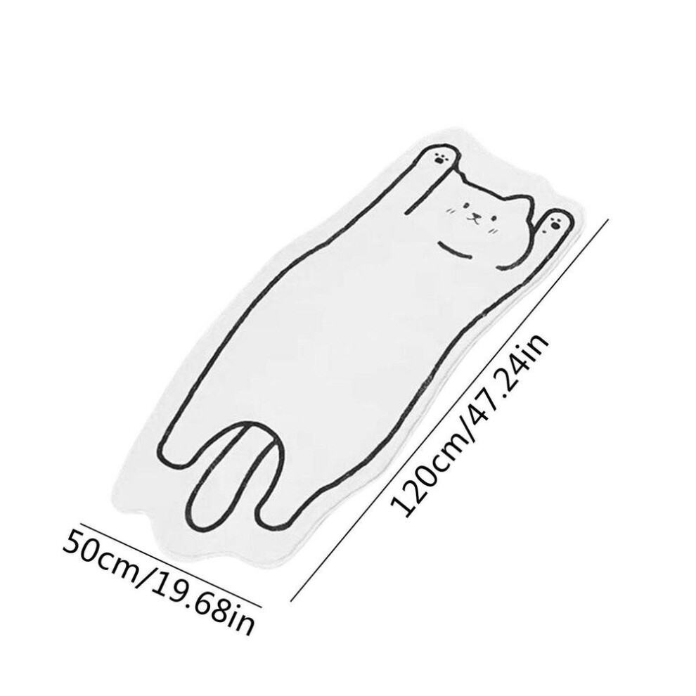 Bath Mat Bathroom Rug Non Slip Water Absorbent Floor Rug Machine Washable Fit for Bathtub Shower and Bath Room-image-OPC-PCG2G5G-NEW