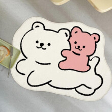 Bedside Decorative Floor Mat Household Balcony Window Small Tea Table Mat Bathroom Entrance Water Absorbing Floor Mat