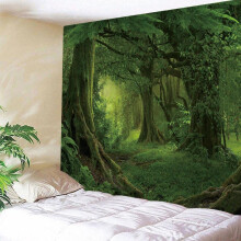 wall Sticker Tapestry Mural Wall Forest Decoration Wall Murals Decor Hangings Cover
