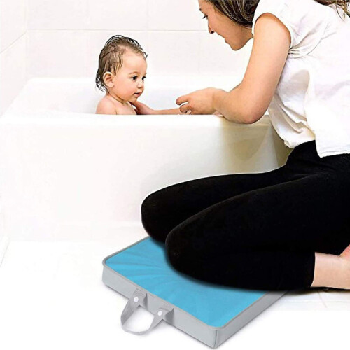 Bath Kneeler Parents Kneeling Rest Pad Cushion Folding Mat for Bathing