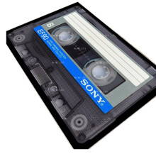 Retro Carpet Cassettes With Nostalgic Tape Floor Mats 80s And 90s Music Rugs