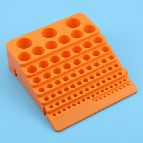 Large Capacity Drill Bit Storage Box Drill Storage Case Milling Cutter Drill Finishing Holder Organizer Case
